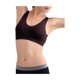 thumbnail image 2 of INSPIRAR CHIC Sujetadores deportivos sin costuras y sin alambre con almohadillas removibles para mujeres, tops de dormir, talla S, 12-14 años, negro, 2 of 5