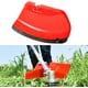 thumbnail image 5 of Protector para cortacésped Apuakthei, protector para cortacésped con 2 tornillos, apto para accesorios de desbrozadora, 28 mm (rojo), 5 of 5