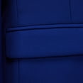 thumbnail image 6 of Miluxas Blazer Men Business One Button Suit Jacket Regular fit Casual Sport Coat Mens Blazer Blue 16(XXXXXL), 6 of 7