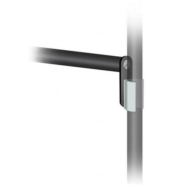 Testrite Visual Products BN5SOC-S Grand Format Banner Stands Snap-On Crossbar Kit For Bn5- Black