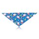thumbnail image 2 of Greeniant Bufanda Triangular Universal para mascotas, decoración de cuello de algodón, toallas, pañuelo decorativo, accesorio para caminar al aire libre Ropa para mascotas Azul Greeniant PT003851-03, 2 of 6