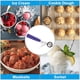 thumbnail image 5 of Uxcell 3/4 Ounce Ice Cream Scoop with Trigger, Stainless Steel Portion Cookie Scoop with Thumb Trigger, Purple, 5 of 6