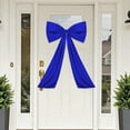 thumbnail image 3 of Taotanxi Bow Decor Large Bow for Room, Giant Ribbon Tie for Birthday Party Backdrop Wall Decor(Blue,24 x 36 Inches), 3 of 6