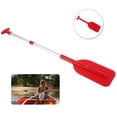 thumbnail image 1 of Kayak Aluminum Kayak Paddle Portable Removable Oar Retract Oar Board Paddles For Outdoor Paddling, 1 of 7