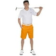 thumbnail image 4 of Royal & Awesome Men's Solid Colour Golf Shorts, Orange Slice, 30W, 4 of 4