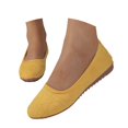 thumbnail image 3 of Xiaoxatg Women's Casual Shoes Stylish Closed Toe Footwear for Everyday Use Ideal for Pairing with Jeans Versatile Design for All-Year Comfort 7 Yellow, 3 of 9