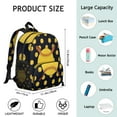 thumbnail image 2 of Students Backpack with Volleyball, Softball, Football Sports Prints - Durable, Adjustable, Lightweight for Training and Competition, 2 of 6