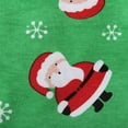 thumbnail image 5 of Conjunto de ropa con camiseta de manga larga con estampado de letras y pantalones acampanados para niñas pequeñas de Navidad, 5 of 5