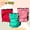 Red/Teal/Pink-Female, variant on FanciHommie 3-Pack Reusable Female Dog Diapers with Adjustable Hook-and-Loop Tape, Ripstop Outer & Absorbent Lining,M Red/Teal/Pink