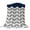 Navy Blue, variant on Throw Blanket Grey Stripes Chevron Navy,Warm Soft Lightweight Flannel Fleece Blankets Zigzag Ripple Abstract Geometric,Microfiber Throws for Bed Sofa Couch Camping All Seasons Use 30x40In