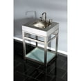 thumbnail image 5 of Kingston Brass Kvsp2522b-K-Set Kingston Commercial 25" Wide Console Sink Set - Nickel, 5 of 7