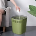 thumbnail image 1 of Dvkptbk Garbage Can Plastic Thickened Garbage Bin Household Kitchen Bathroom Bedroom Large Capacity Uncovered Garbage Bin Home Essentials, 1 of 6