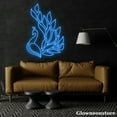 thumbnail image 3 of Glowneon Peacock Feather Neon Sign, Peafowl Feather Led Sign Lover Gifts, Bar Club Pub Wall Decor, 3 of 5