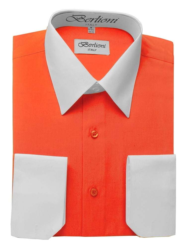 mens shirts different colored cuffs