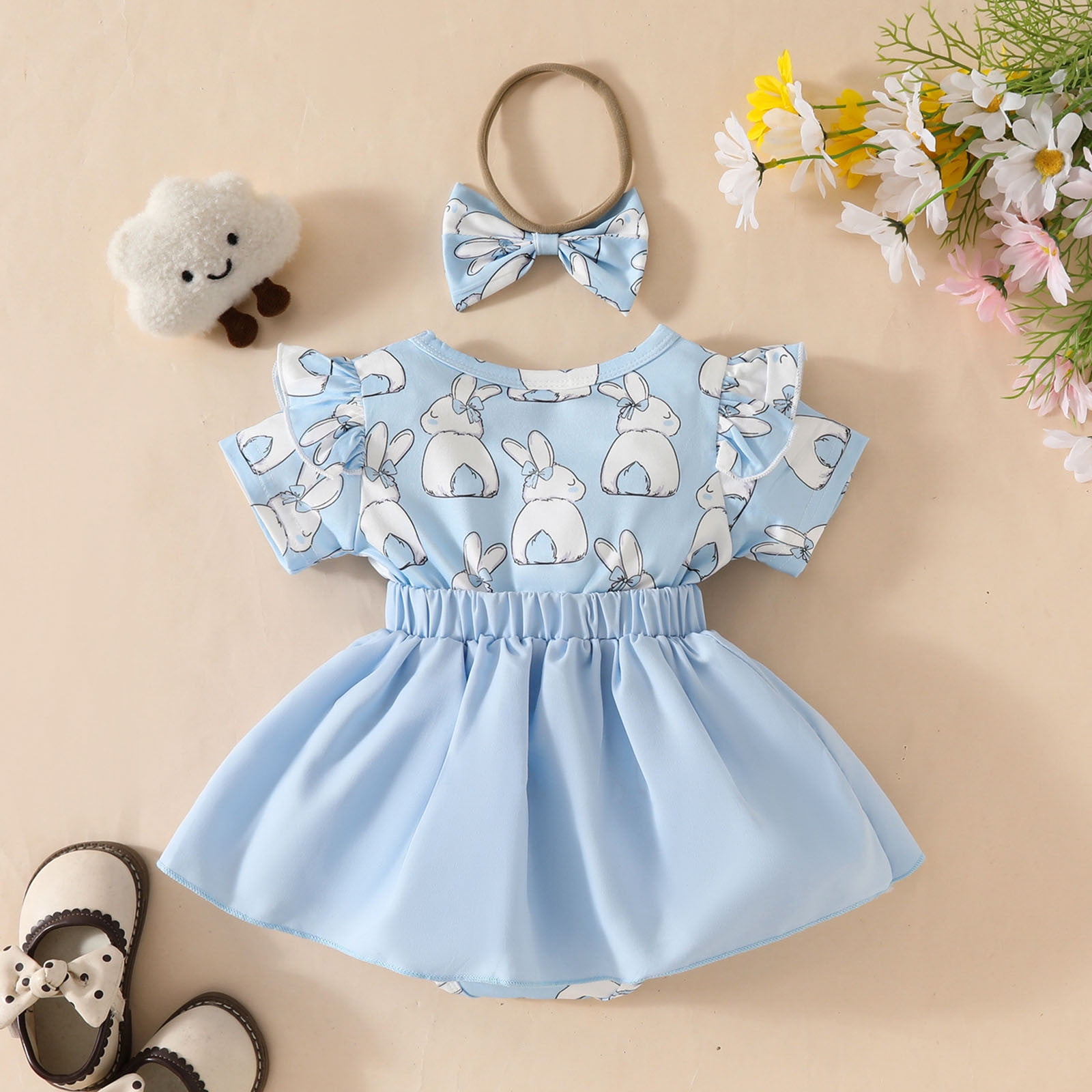Robe Bapteme Bebe Robe Tenue De Paques Bebe MIASHUI Ensemble De