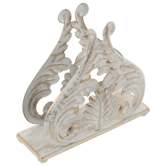 PENIKOKO Vintage Paper Towel Holder with Golden Iron Finish for Countertop Kitchen and Bathroom Use, 1 Pack