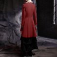 thumbnail image 4 of Huanglei Womens Jacket Tailcoat Buttons Decorated Flowy Costume, 4 of 4