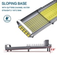 thumbnail image 4 of KK KINGRACK Dish Drying Rack, Expandable Dish Drainer for Kitchen Counter, Stainless Steel, 8.7-19.3"L*7.07"W, 4 of 7