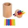 thumbnail image 2 of Taza clasificadora para niños, juguete educativo para bebés, interactivo para el desarrollo de la motricidad fina. tapa simple, 2 of 9
