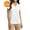 White, variant on L572 Ladies Dry Zone Grid Polo, White, 4XL, Plus Size Tops