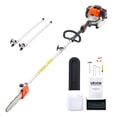 thumbnail image 1 of VEVOR Gas Pole Saw 43CC 2-Stroke Extendable Cordless Tree Trimmer 10 in Cutting Bar, 1 of 9