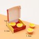 thumbnail image 5 of Caja de tarta de huevo de simulación Hesroicy, accesorios para casa de muñecas, resina, 32 cm x 1 cm, 5 of 7
