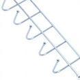 thumbnail image 6 of 3X 5 Hooks Over Door Home Bathroom Kitchen Coat Towel Loop Hanger Rack Holder Shelf,Silver, 6 of 8