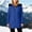 *Blue, variant on ClodeEU Women's Puffer Hooded Jacket, Lightweight Mid-Length Winter Puffer Coat With Pockets Pink,Womens Plus XXL