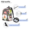 thumbnail image 4 of Lsque Summer Gnome 1 Pattern Canvas Daypack, Durable Backpack, High-quality Versatile Backpack,Vintage Compact Backpack-Medium, 4 of 6