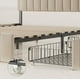 thumbnail image 4 of Zocalo Base de Cama  Full Size | Cama con Almacenamiento, Respaldo Ajustable y 4 Cajones-Beige, 4 of 9