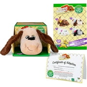 Angle View: Pound Puppies Classic Plush - Sleepy - Tan, Eco Friendly