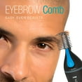thumbnail image 2 of Remington Nose, Ear & Detail Trimmer, CLEANBoost, Eyebrow Comb, Black, AA Battery Powered, 2 of 4