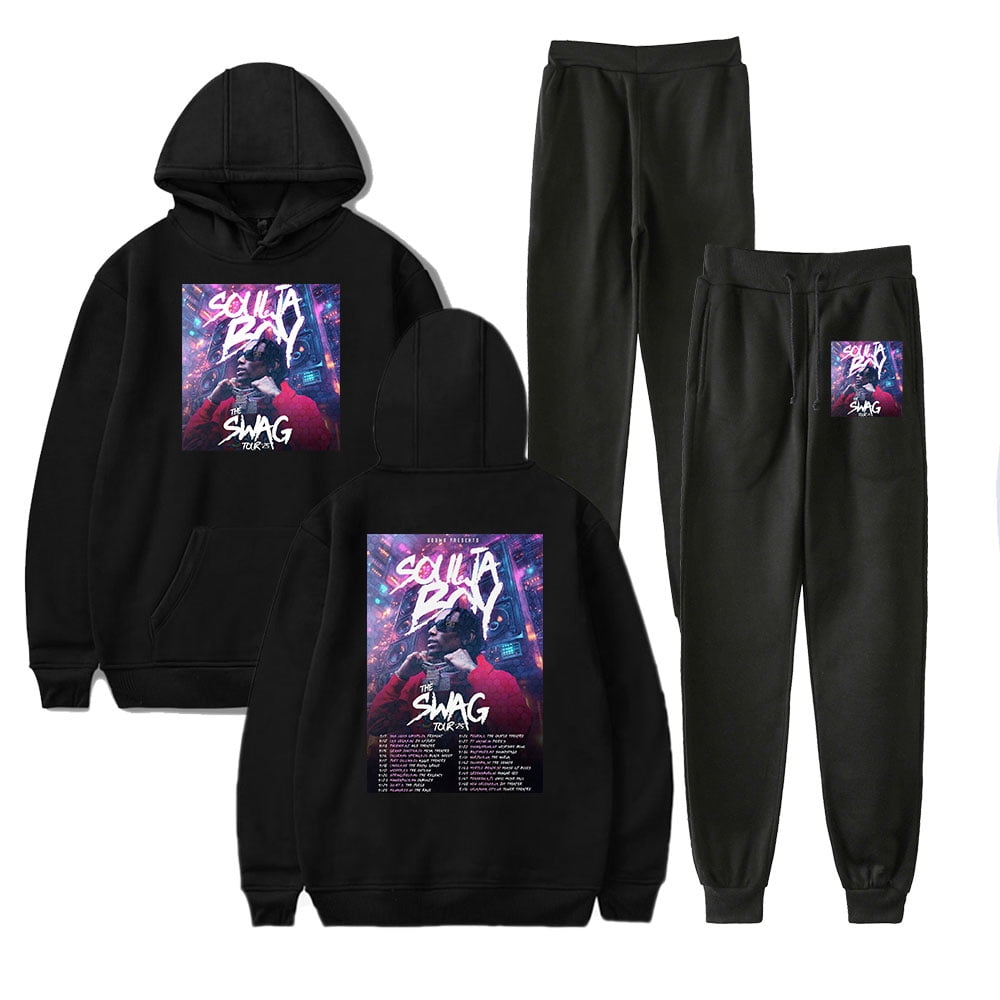 Soulja Boy The Swag Tour 2025 Merch Hoodie and SWEATPANTS set pop