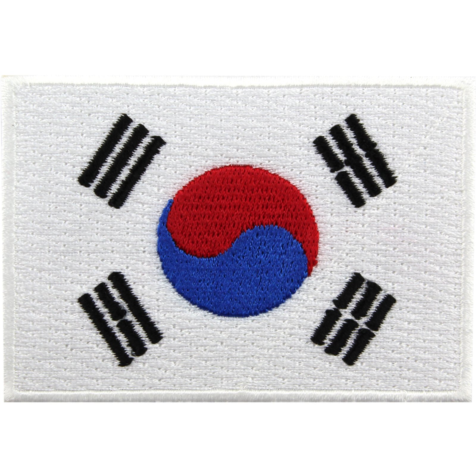 South Korea Embroidered Country Flag Patch