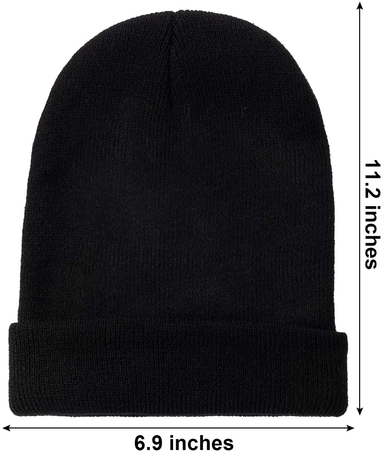 60 Pieces Winter Beanies Bulk Cold 