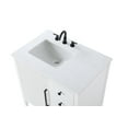 thumbnail image 5 of Elegant Kitchen and Bath 32 inch Single Bathroom Vanity in White, 5 of 7