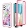 thumbnail image 5 of Nagebee Case for Samsung Galaxy A33 5G with [Built-in Screen Protector], Full-Body Shockproof Protective Bumper Cover Impact Resist Durable Case (Fantasy), 5 of 5
