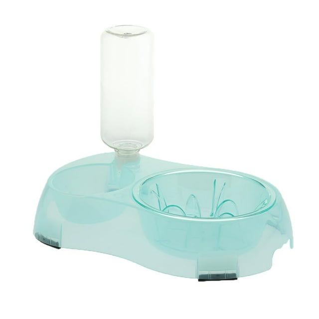 Alimentador Del Agua Del De Animal Doméstico Cuenco Automático De Del Agua Del Agua Perro De Waterer Para Del - tal se describe, l Verde l Yinane Tazón de agua de comida para perros