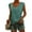 Green, variant on loopsun Womens Tops,Womens Plus Size Tops,Womens Solid Color Cap Sleeve Blouses T-Shirt Casual Loose Basic Shirts Tank Tops Brown XXXXL