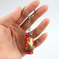 thumbnail image 6 of Naierhg 12Pcss/Set Russian Nesting Dolls Key Ring Babushka Matryoshka Figurines Kids Toy, 6 of 8