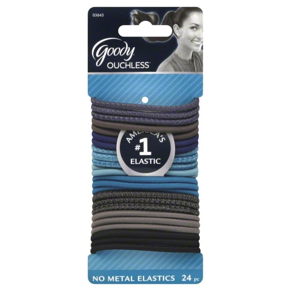 Goody - Goody Ouchless My Skinny Jeans Gentle Elastics 24ct - Walmart ...