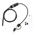 thumbnail image 2 of Endoscope Camera with Light, 5.5mm Lens 3 in 1 3.28ft Cable Length Borescope Camera  for Computer Phone, 2 of 7