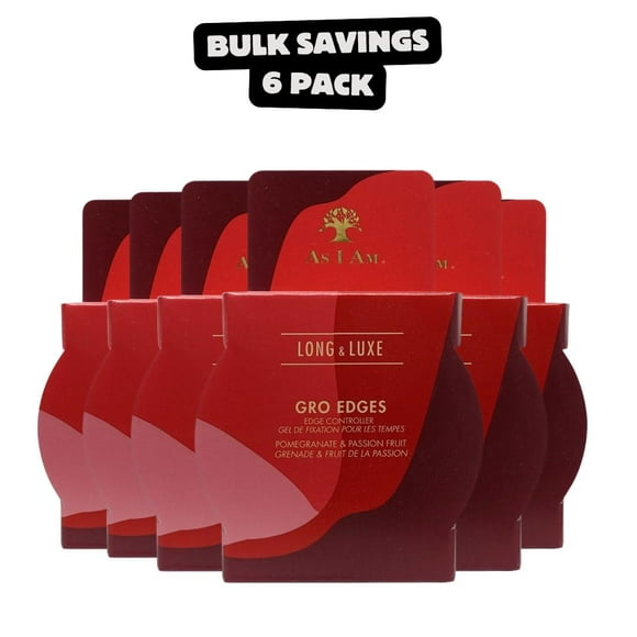 6 Pack - AS I AM Longs et Luxe GroEdges (4oz)