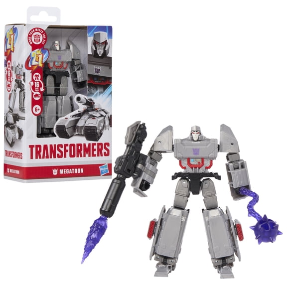 Transformers Toys Prime Changers Megatron Action Figure, 6