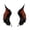 B, variant on Plush Bat Ears Headband Detailed Craftsmanship Headwear Hair Hoop For Cosplay And Stage Use