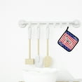 thumbnail image 3 of Carolines Treasures BB3283PTHD Patriotic Dalmatian Pair of Pot Holders, 3 of 3