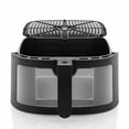 thumbnail image 4 of Chefman Freidora de aire de fácil vista interior la forma más saludable de cocinar sin aceite observe cómo cocina los alimentos con un acabado crujiente a través de una ventana conveniente 7.5 L Negro, 4 of 5