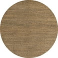 thumbnail image 1 of Ahgly Company Indoor Round Abstract Brown Sand Brown Abstract Area Rugs, 8' Round, 1 of 6