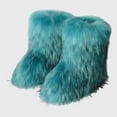 thumbnail image 2 of Women's Boot Furry Short Boot Mid Calf Boots Warm Comfortable Outdoor Flat Shoes, 2 of 8