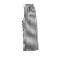 thumbnail image 6 of MaFYtyTPR Women 2 Piece Striped Outfits 3/4 Sleeve Button Down Shirt with Drawstring Wide Leg Pants Casual Comfy Two-piece Set A-Black XL, 6 of 6